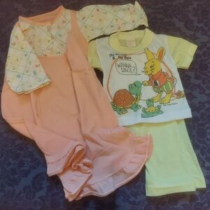 Vintage Baby PJ Set and Nightgown